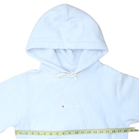 Champion Men's White XS Pullover Hoodie Reverse Weave Fleece