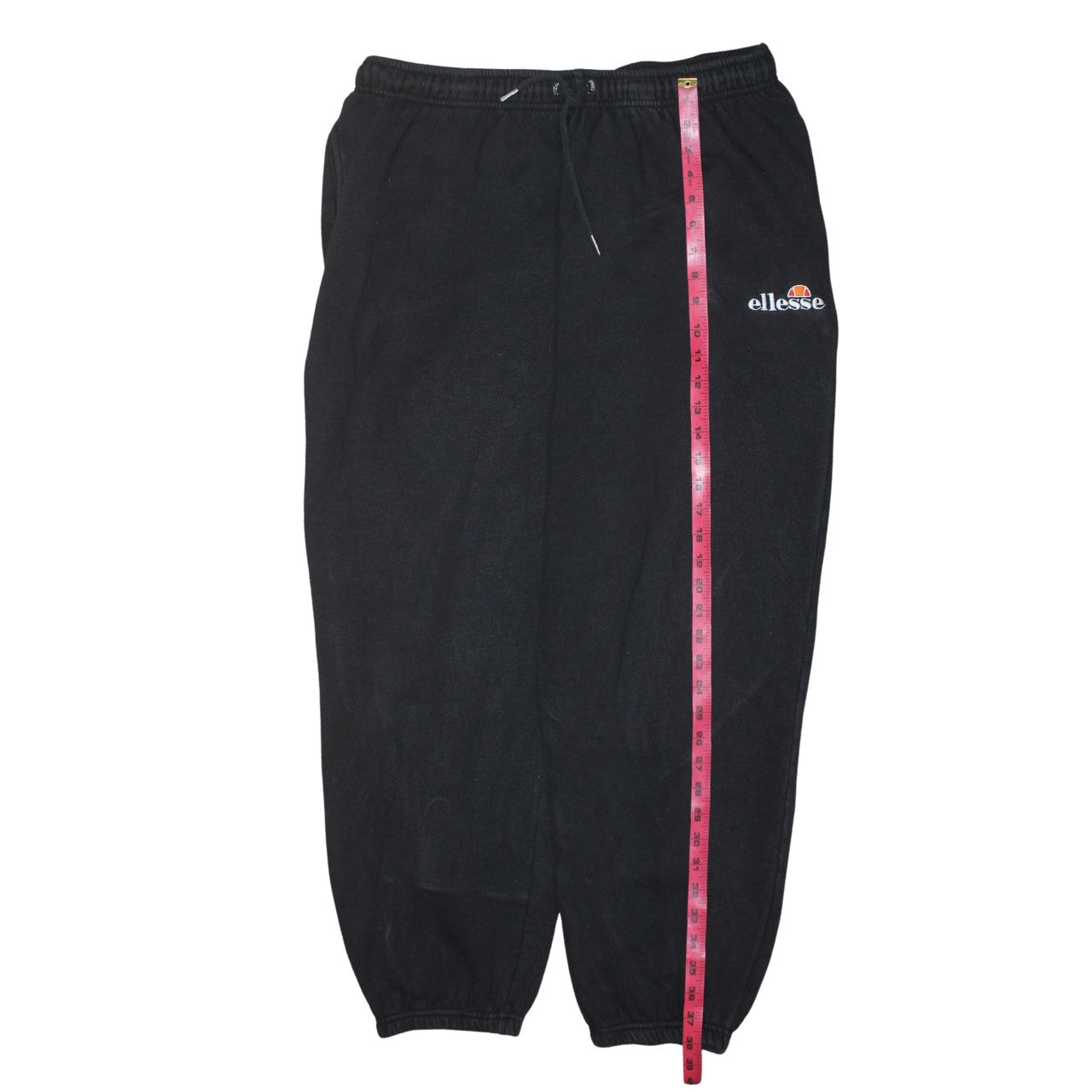 Ellesse Women's Black Size 18 Sweatpants with Drawstring Waist