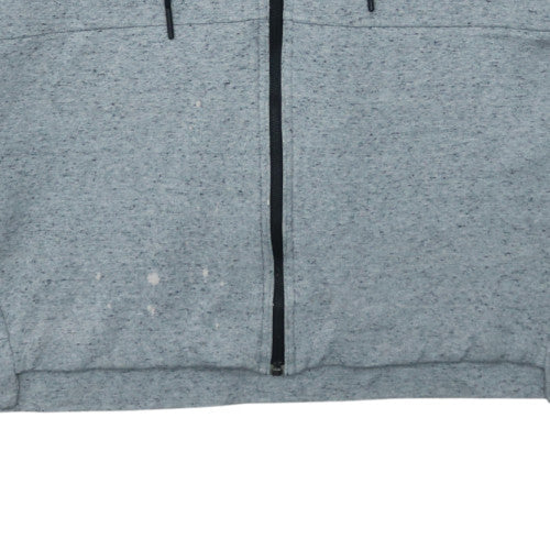Adidas Womens Grey Full Zip Hoodie Size XL Relaxed Fit