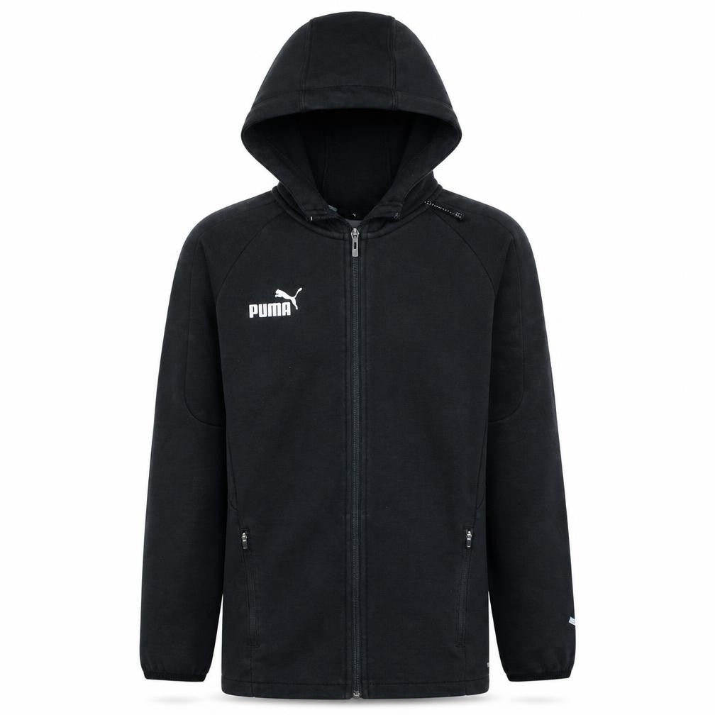 Puma Men's Black XS Full Zip Hoodie Sweatshirt