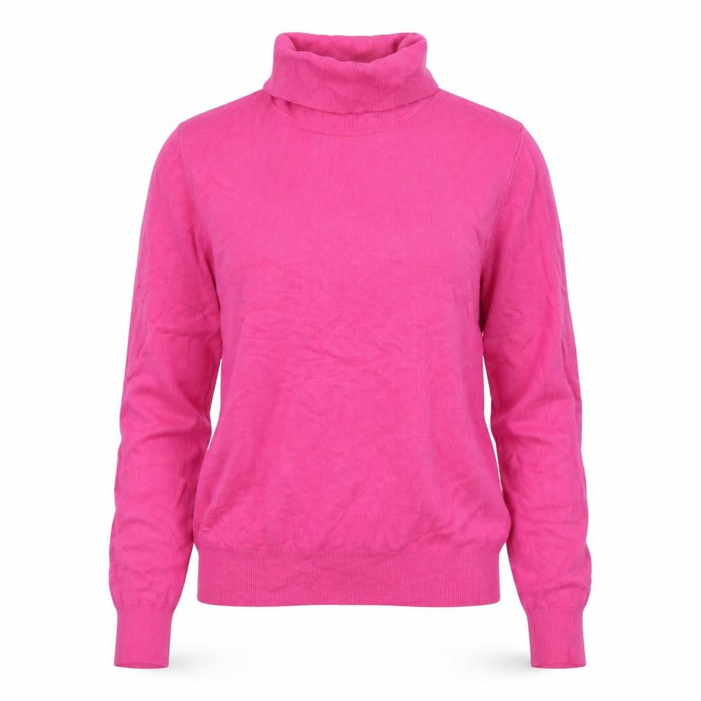 Marks and Spencer Women’s Pink Roll Neck Jumper Size 10