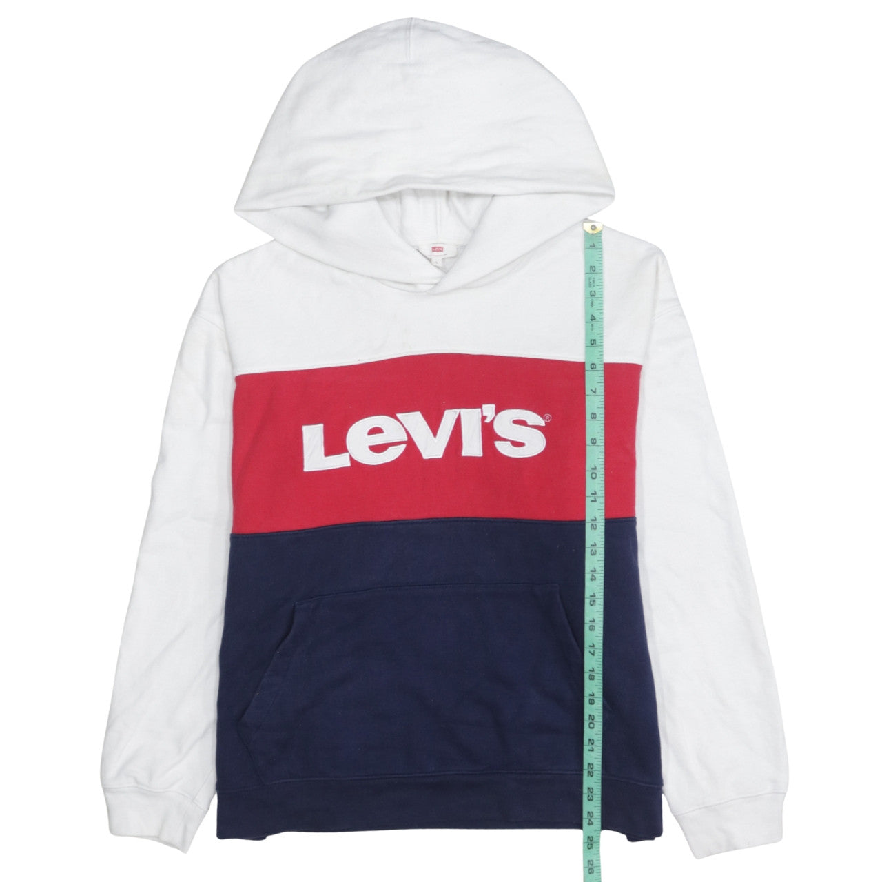 Levi's Men's Multicoloured Logo Pullover Hoodie Size L