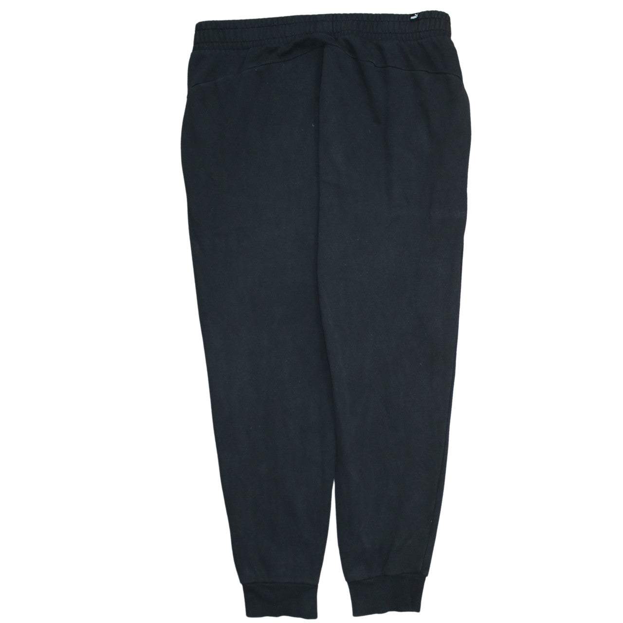 Puma Men's Black XL Jogger Sweatpants Tapered Fleece Athletic Trousers