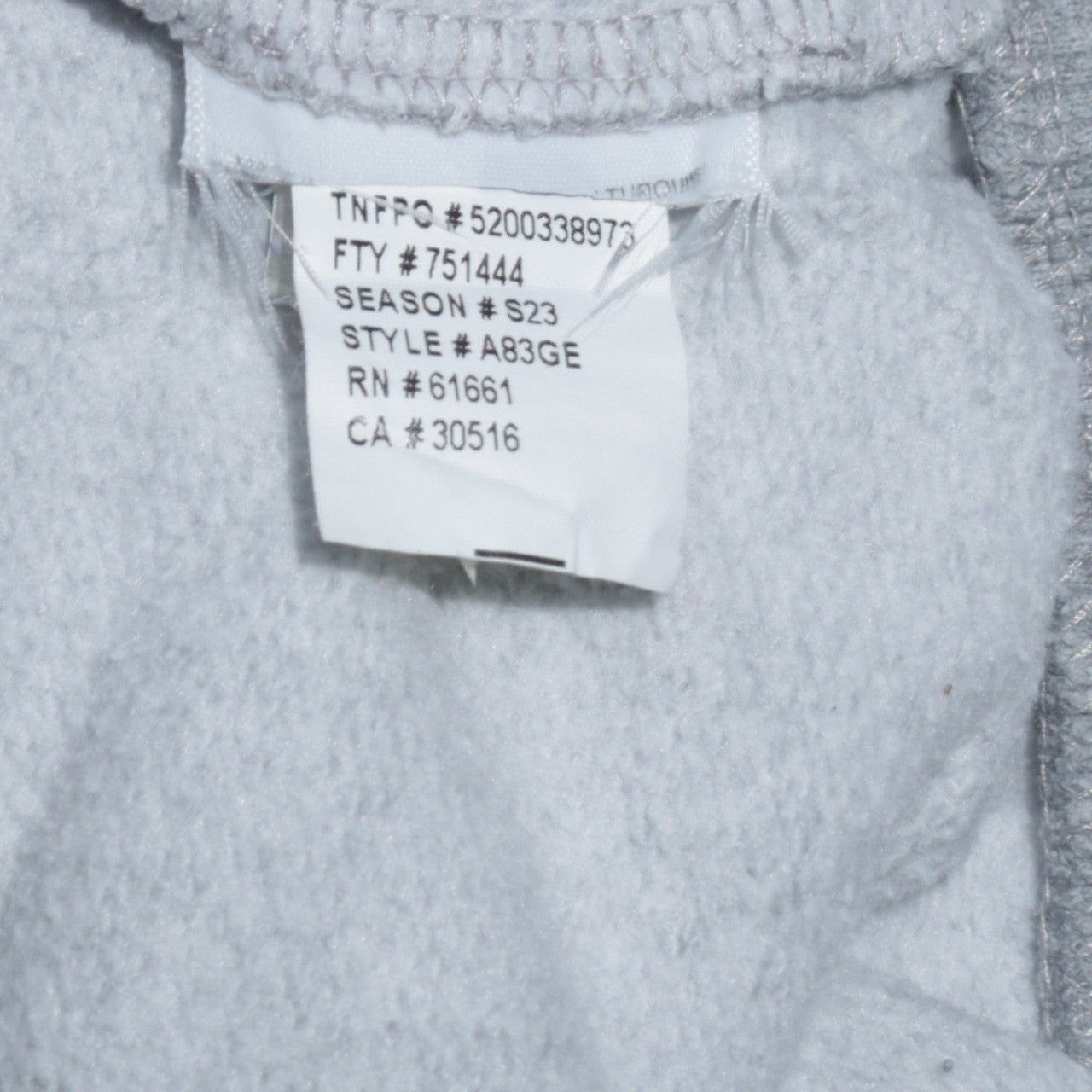 The North Face Men's Grey Pullover Hoodie XS Outdoor Style