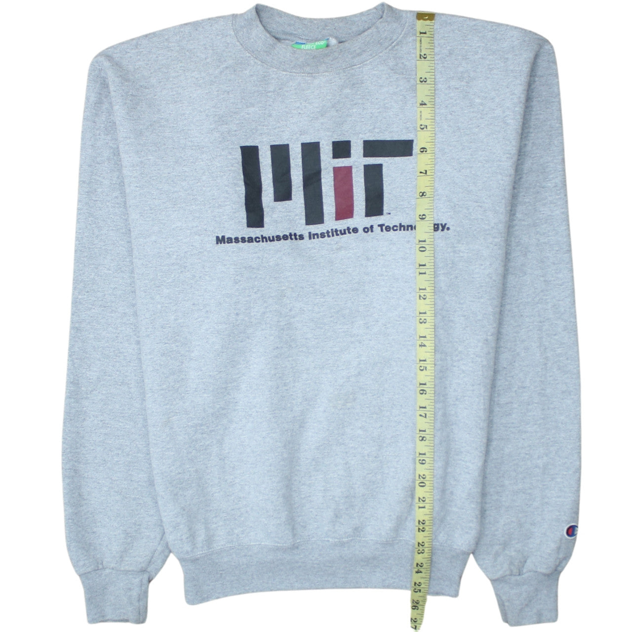 Champion Men's Grey MIT Graphic Pullover Sweatshirt Size S