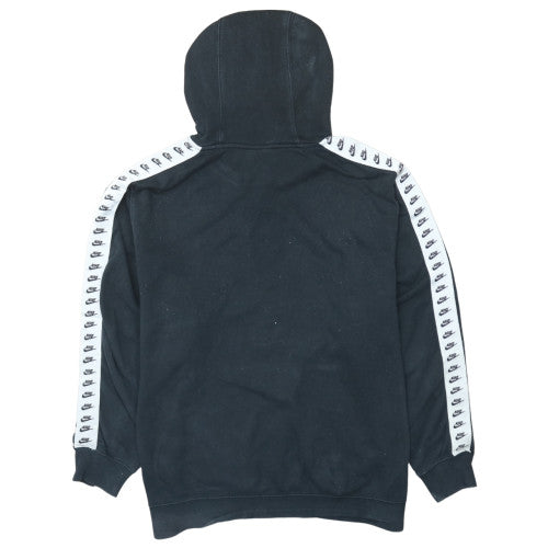 Nike Mens Black XL Pullover Hoodie with Logo Fleece Sweatshirt