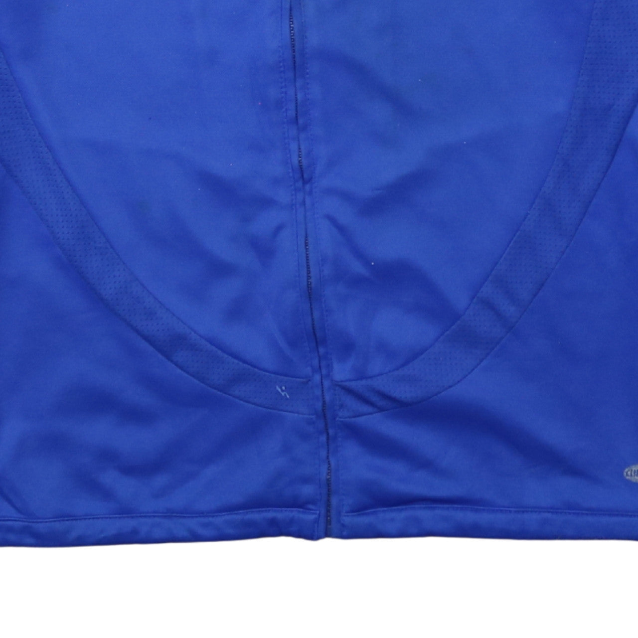 Adidas Men's Blue Track Jacket L Football Clima365 Full Zip