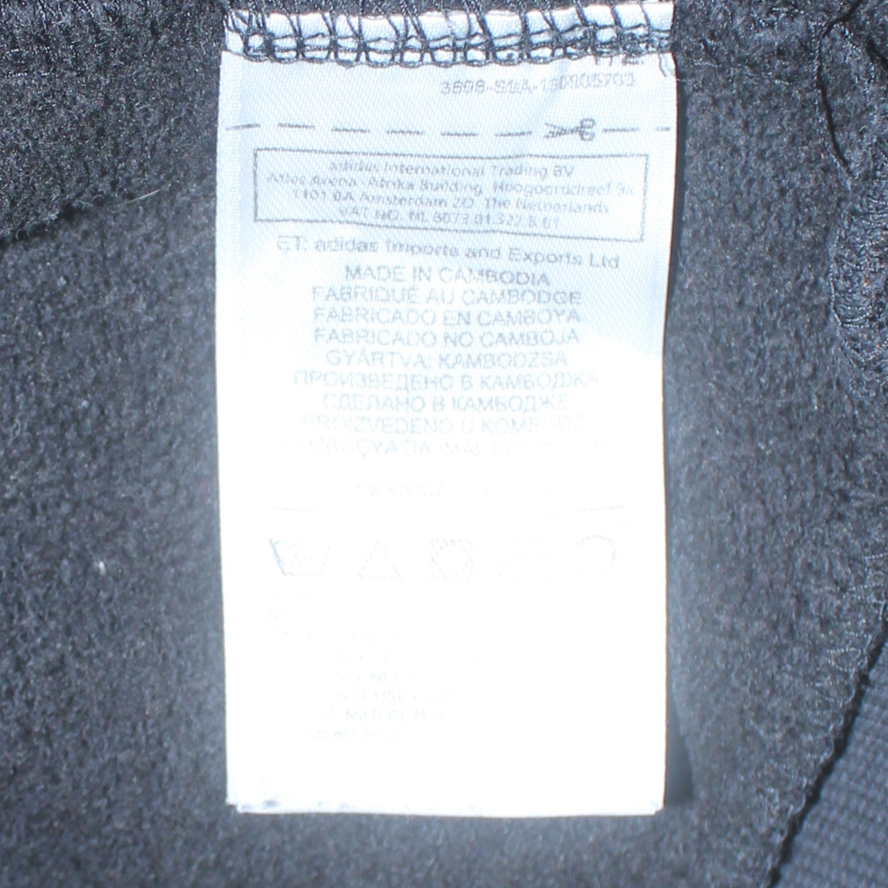 Adidas Men's Black Pullover Hoodie Small Graphic Print Casual