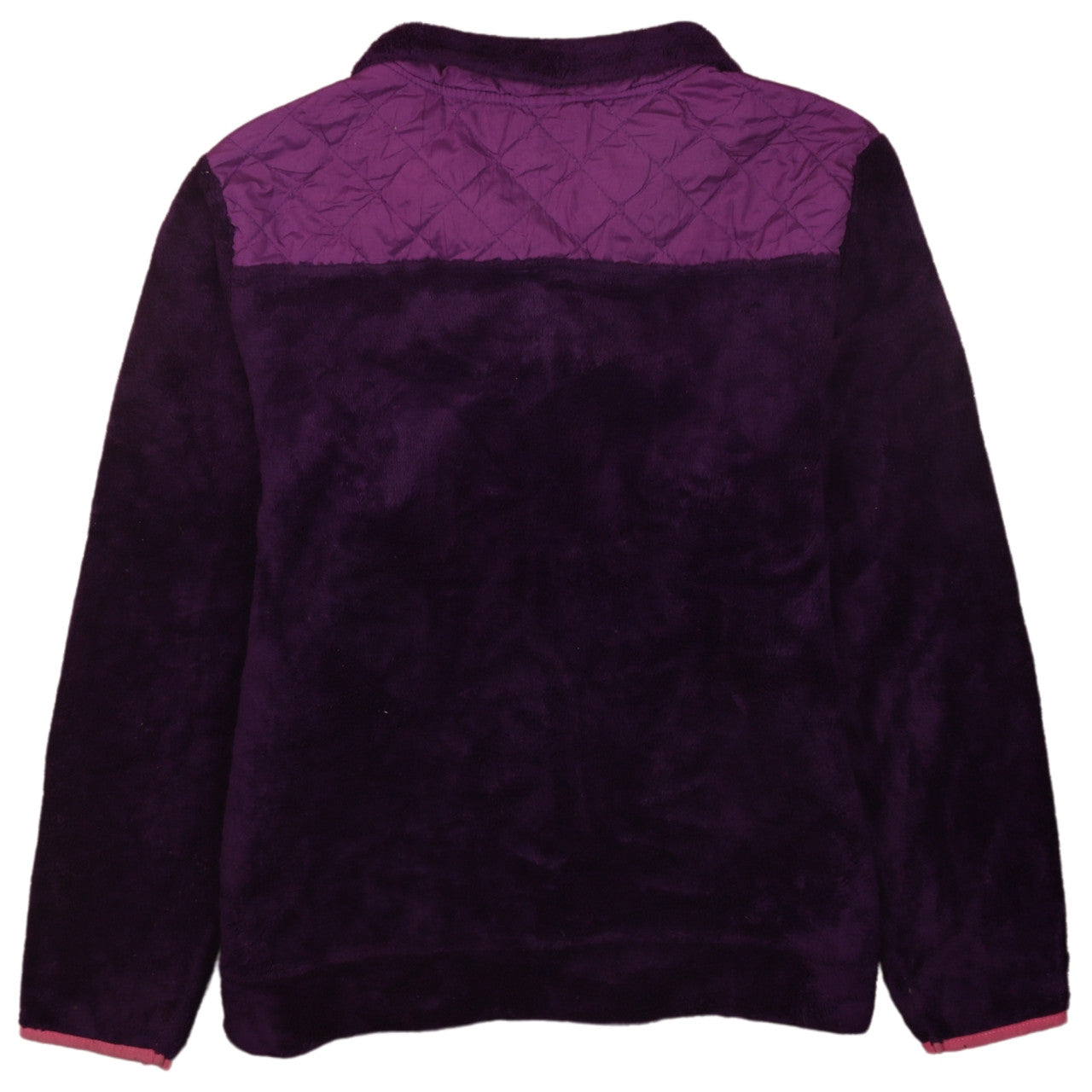 FILA Women's Purple Fleece Full Zip Jacket Size L