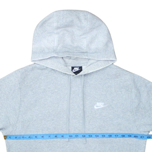 Nike Men's Grey Pullover Hoodie Small Sports Fleece Sweatshirt