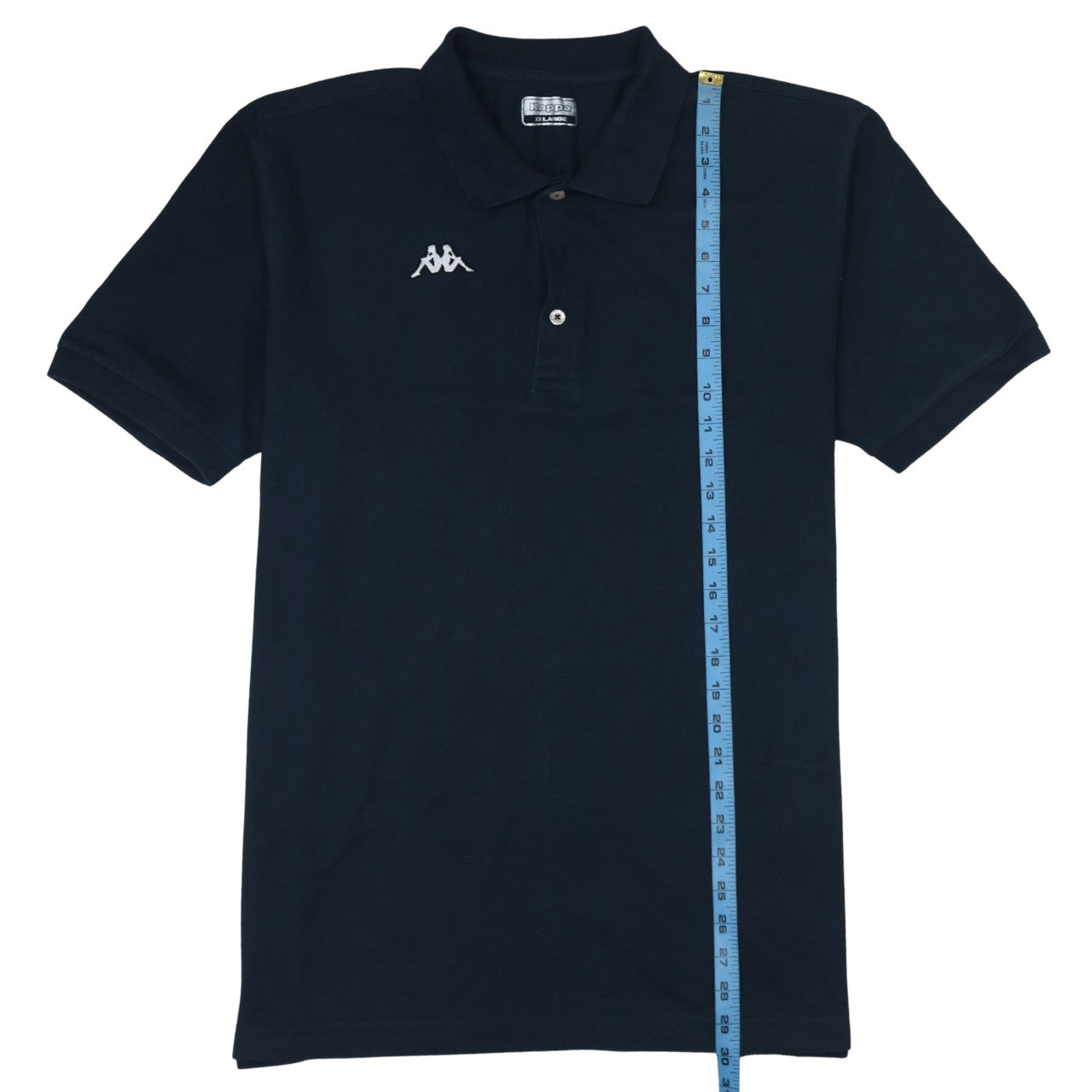 Kappa Men’s Black 2XL Polo Shirt Regular Fit Short Sleeve