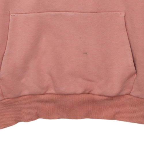 Puma Womens Pink Hoodie Size 10 Pullover Hooded Sweatshirt