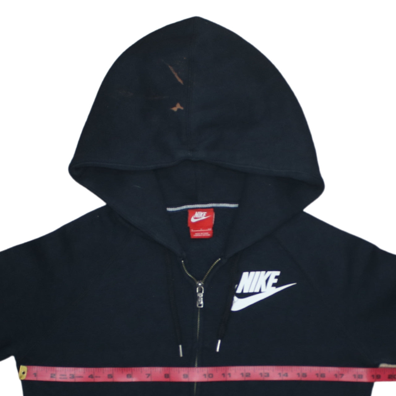 Nike Womens Black Small Full Zip Hoodie Sweatshirt
