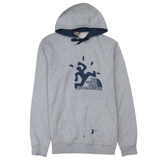 The North Face Men's Grey 2XL Pullover Hoodie Graphic Print
