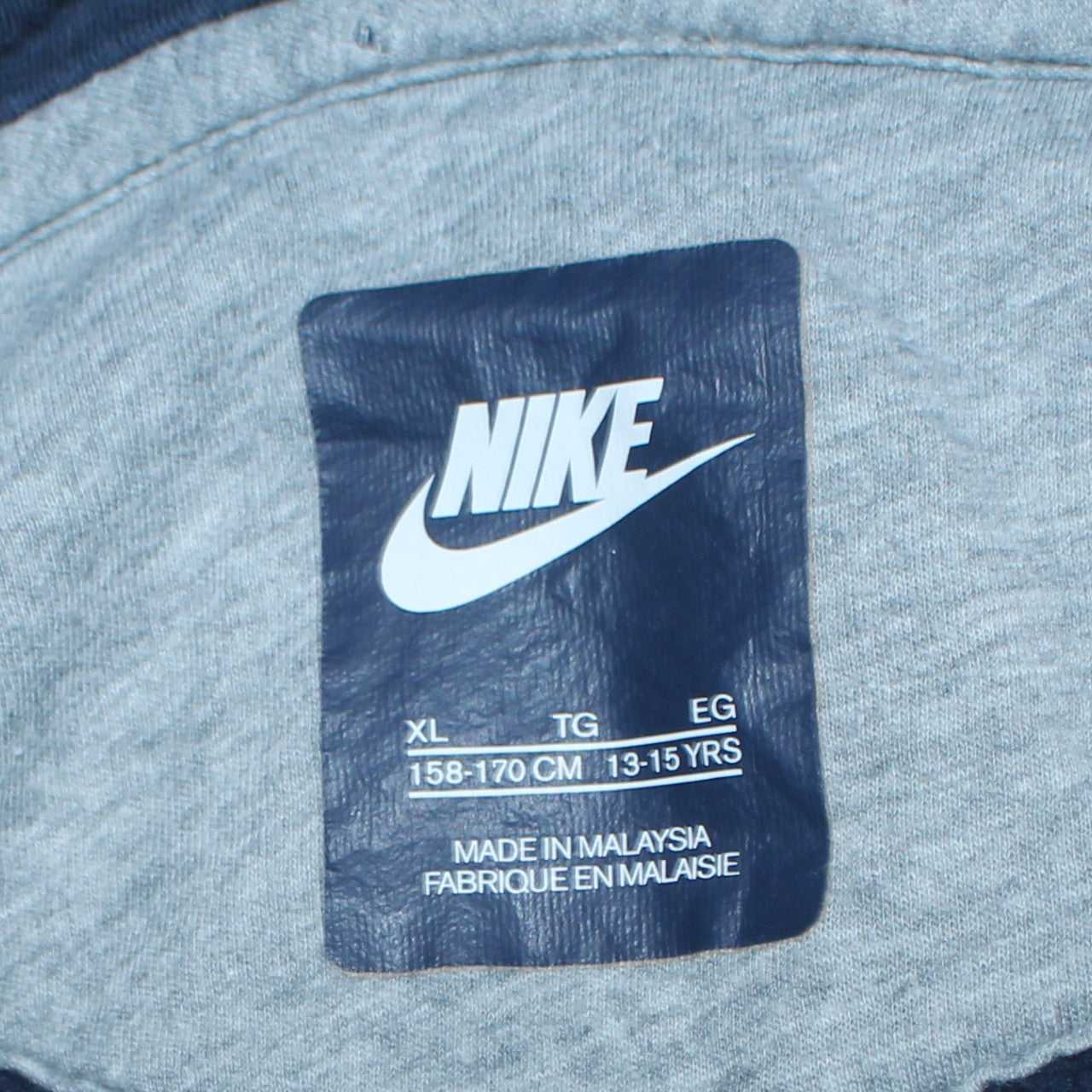 Nike Boys Blue XL Pullover Hoodie Hooded Sweatshirt with Logo