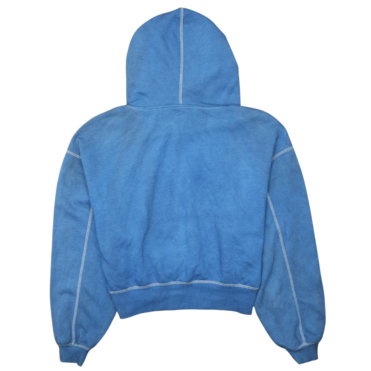 Vans Women's Blue Medium Pullover Hoodie with Logo Print
