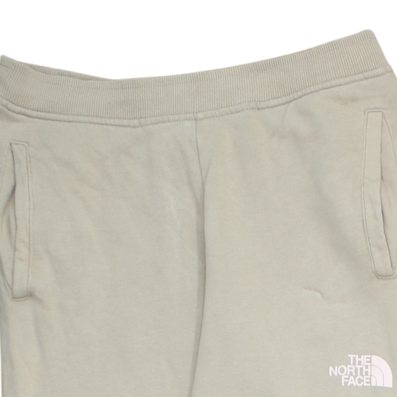 The North Face Girls Beige Jogger Sweatpants L Fleece Activewear Trousers