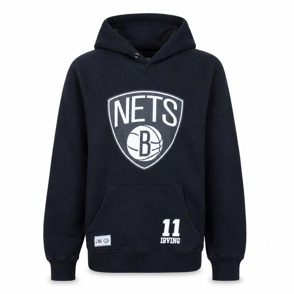 Primark NBA Men’s Black Pullover Hoodie S Brooklyn Nets Irving 11