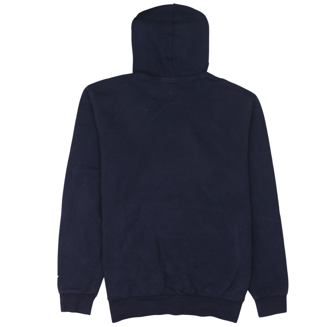 Puma Men's Blue Pullover Hoodie L Graphic Logo Sportswear