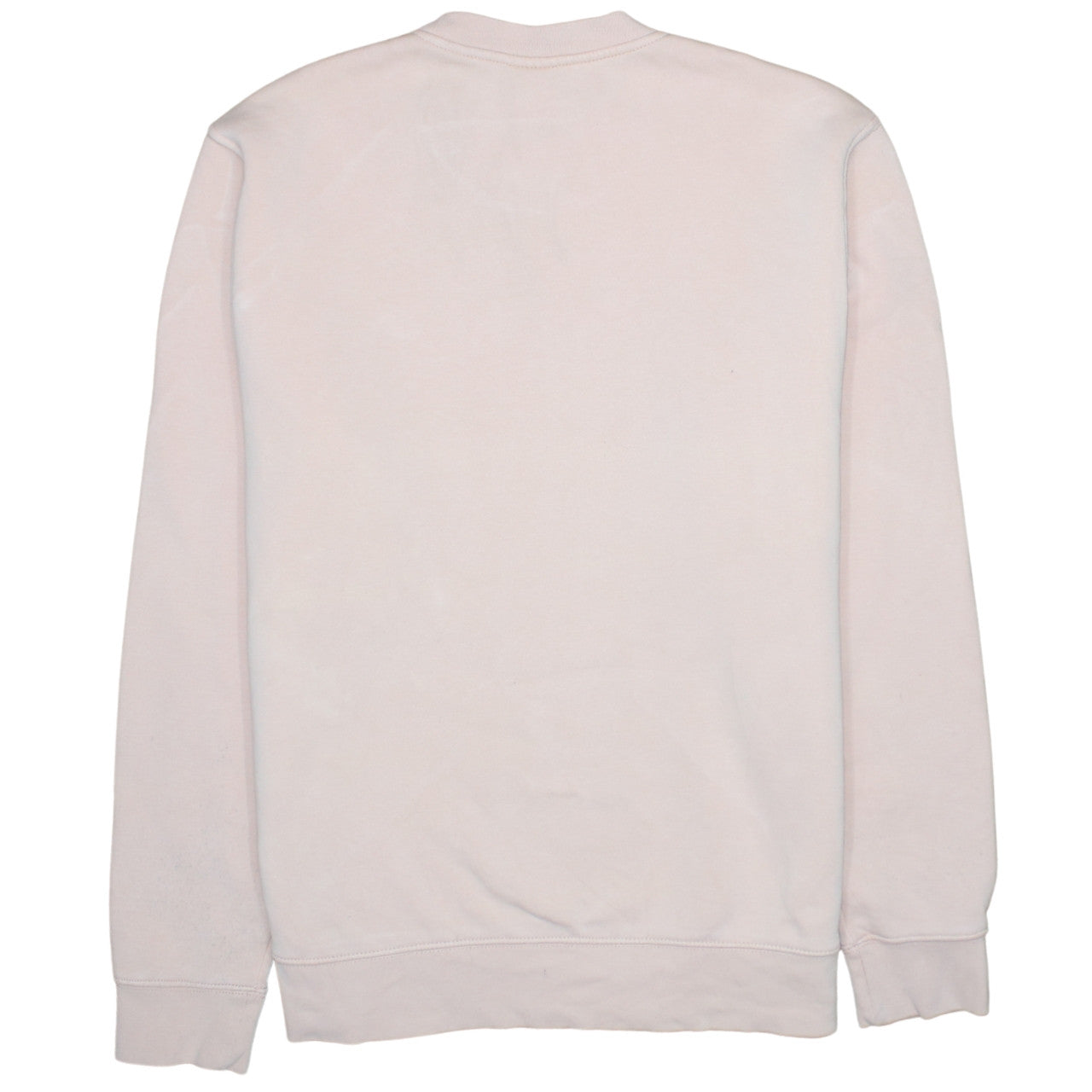 Nike Womens Beige Sweatshirt Medium Pullover Crew Neck Relaxed Fit