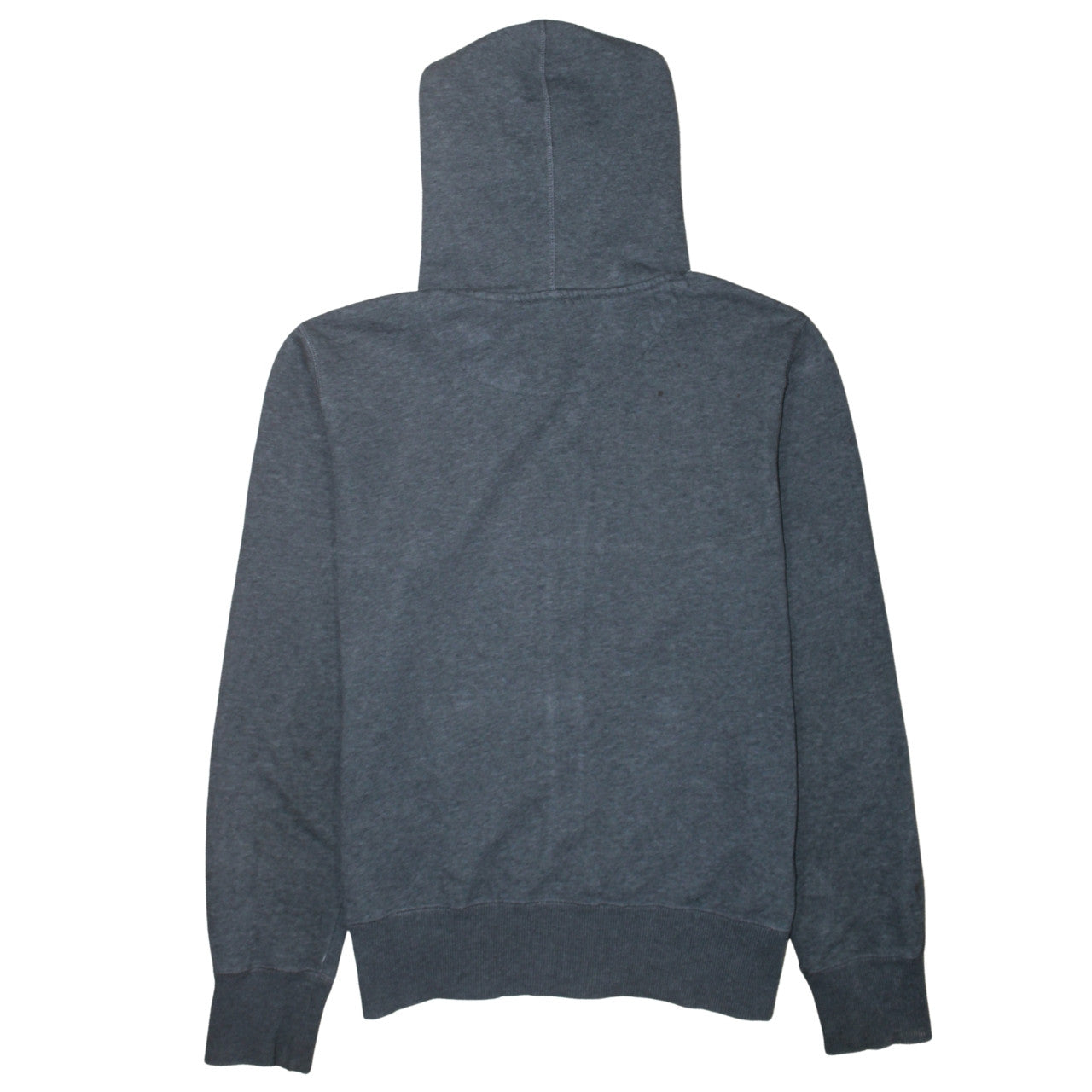 Nike Men's Grey Full Zip Hoodie Small Regular Fit