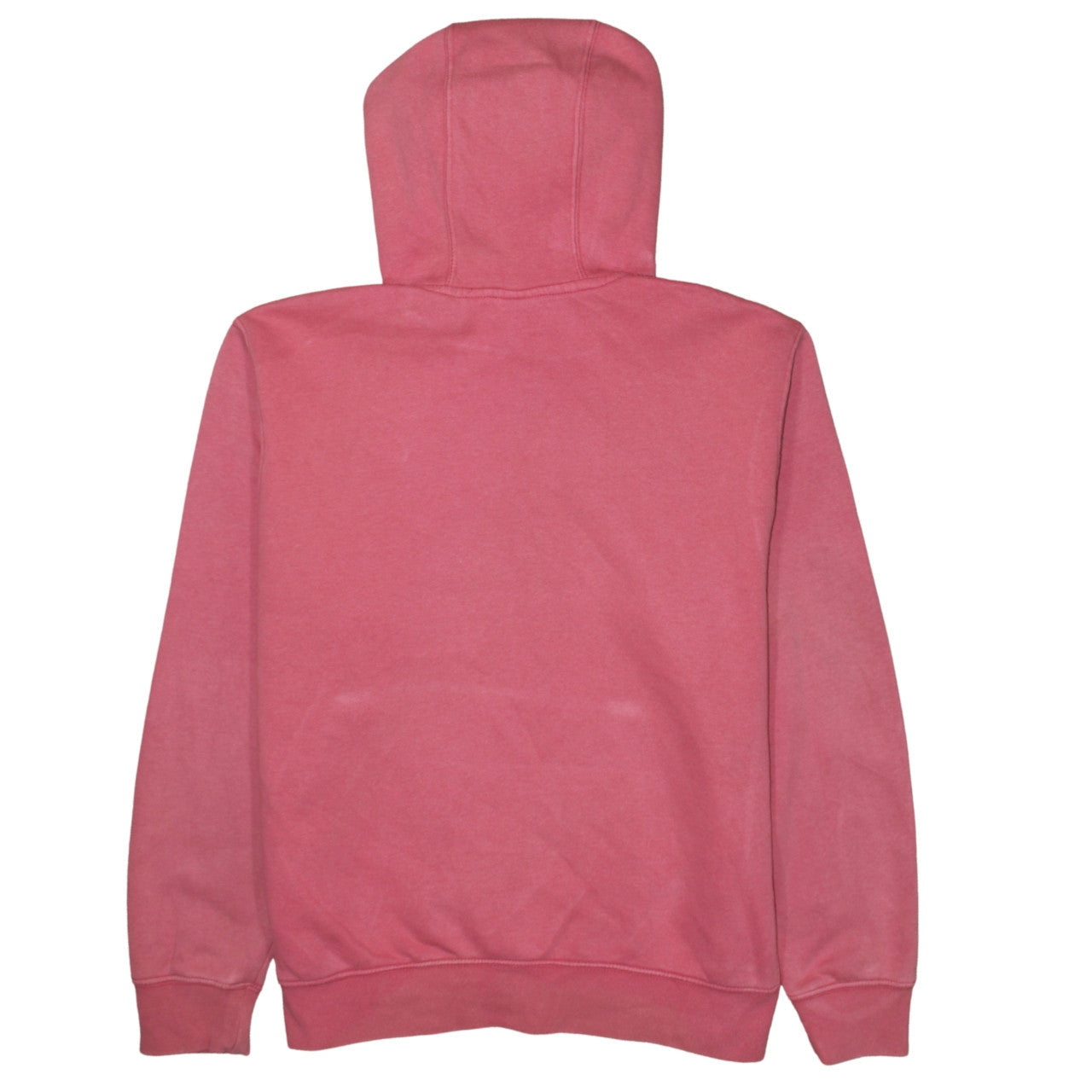 Nike Women's Pink Pullover Hoodie Medium Cotton Blend