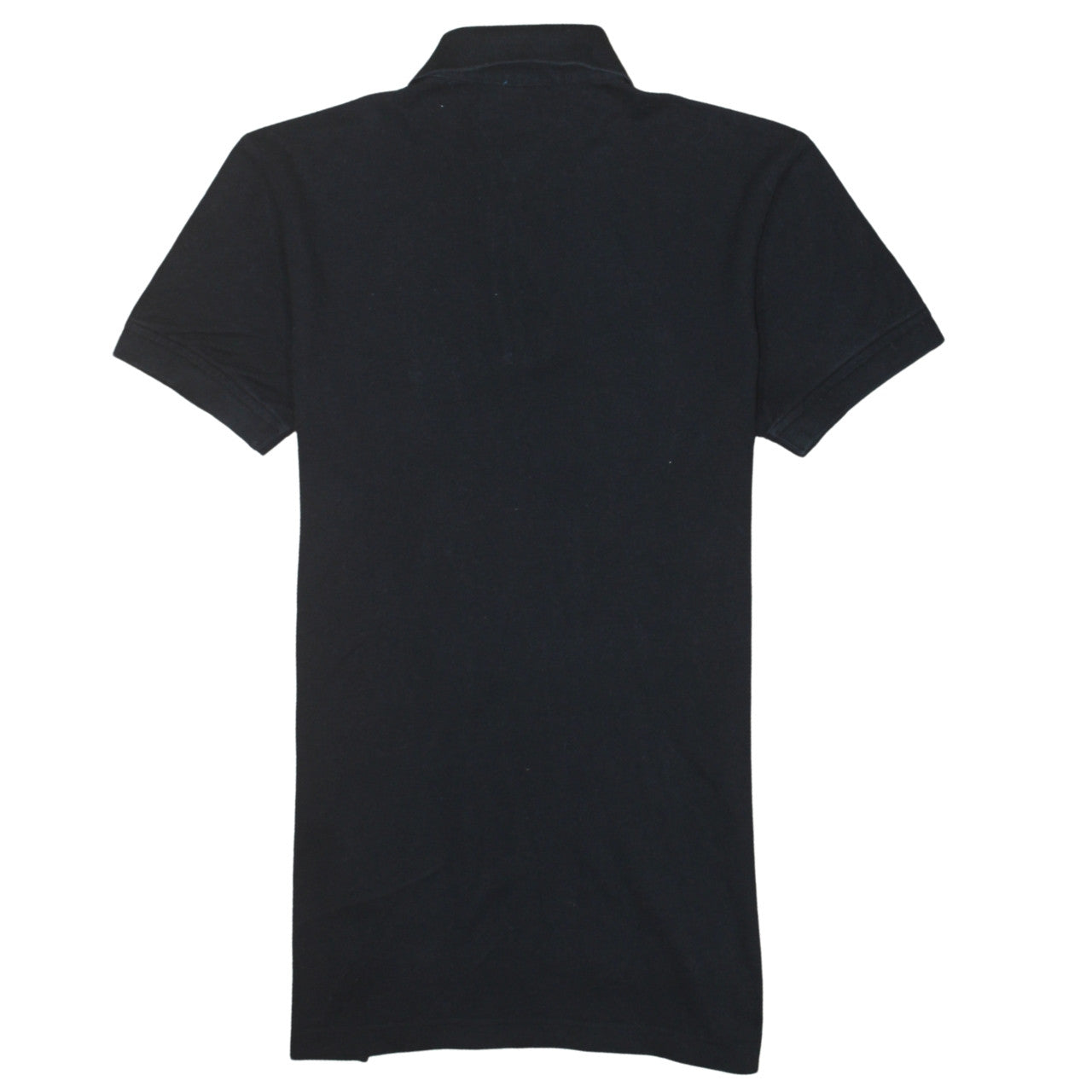 Tommy Hilfiger Men's Black Cotton Polo Shirt Size S Logo Classic