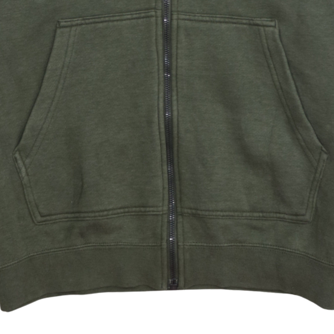 Nike Air Men Green Full Zip Hoodie Size S Fleece Sportswear