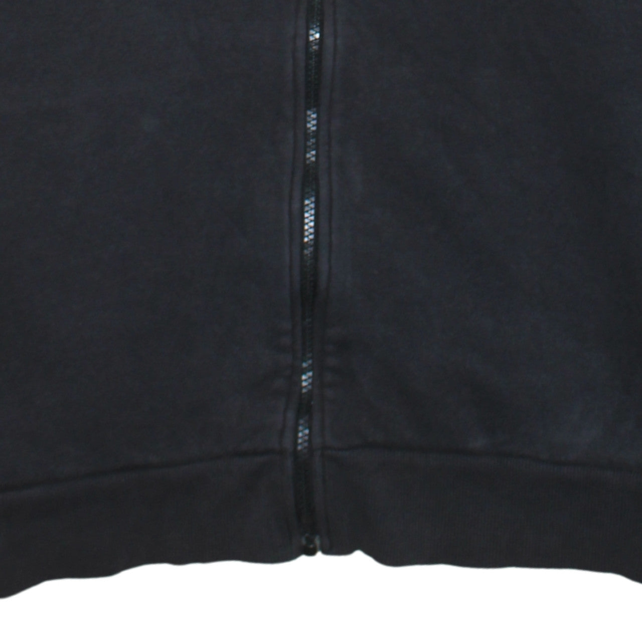 Adidas Mens Black Full Zip Hoodie L Logo Graphic Sportswear