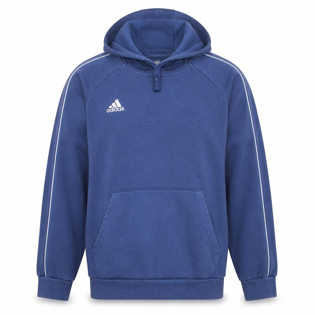 Adidas Men's Blue XL Pullover Hoodie Fleece Sportswear