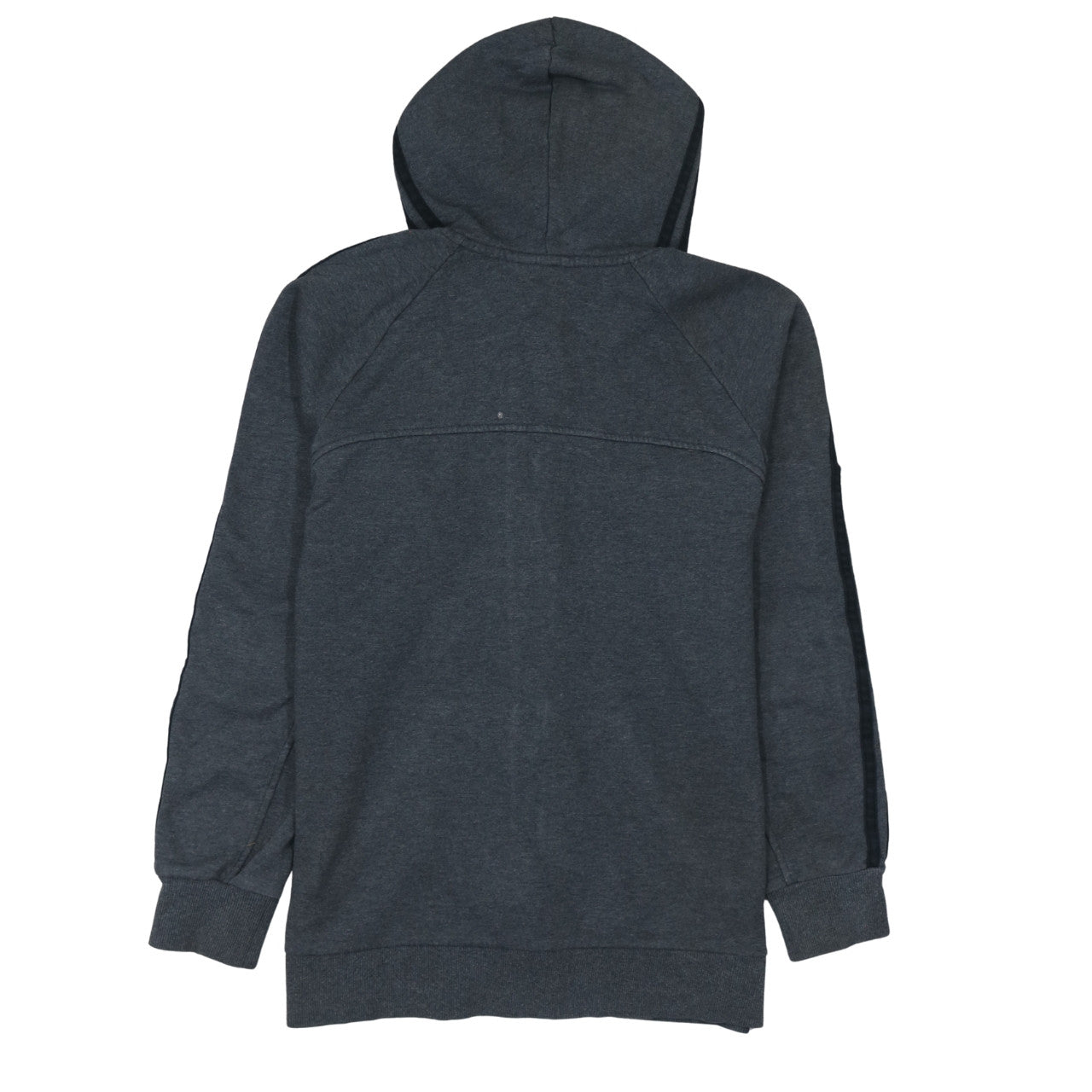 Adidas Men's Grey Full Zip Hoodie M Sports Fleece Jacket