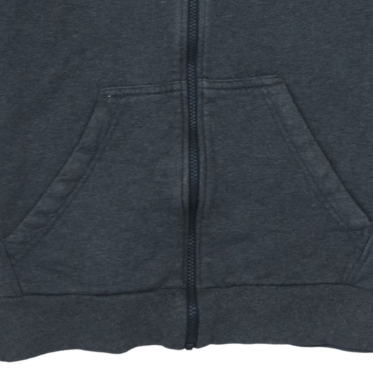 Adidas Men's Grey Full Zip Hoodie M Sports Fleece Jacket