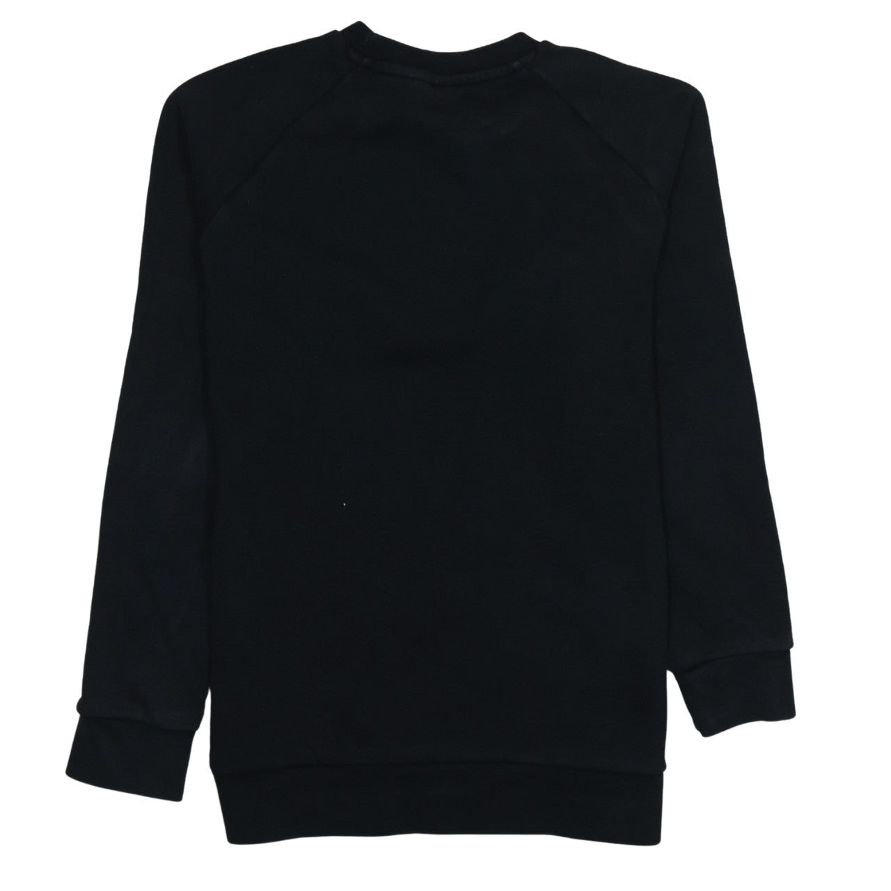 Adidas Men's Black Crew Neck Fleece Sweatshirt Size S