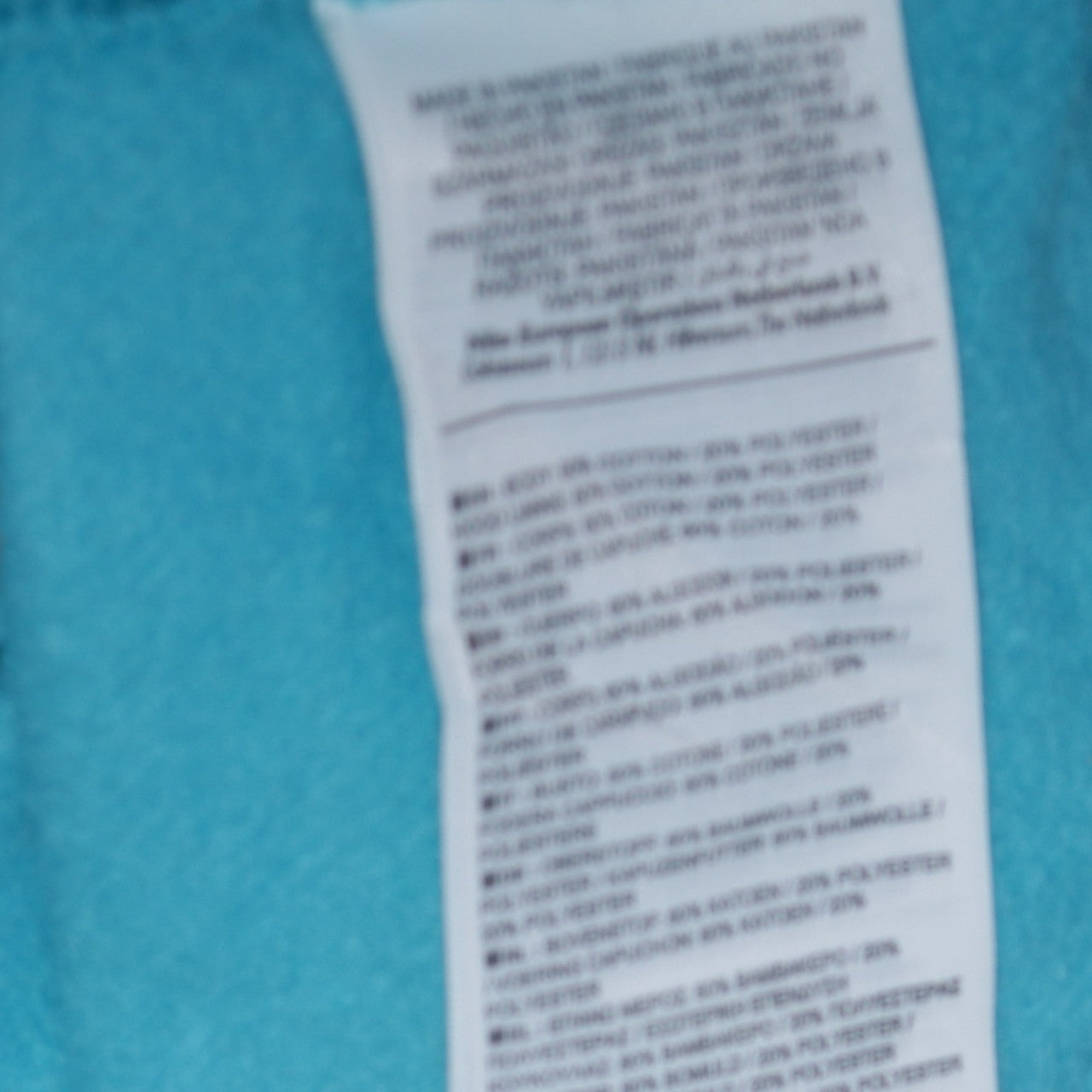 Nike Men Blue Full Zip Hoodie Size M Fleece Cotton Blend