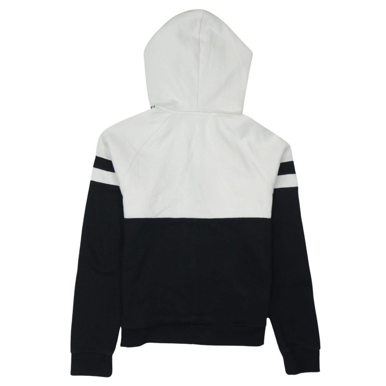 FILA Men’s Black & White Full Zip Hoodie Size S Regular Fit