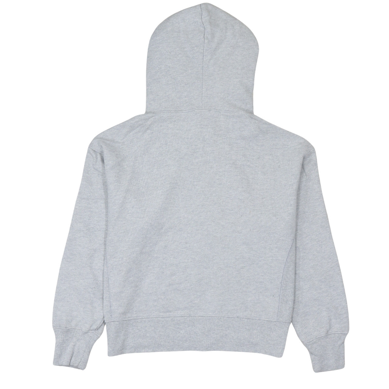 Champion Women Grey Small Pullover Hoodie Cotton Blend Logo