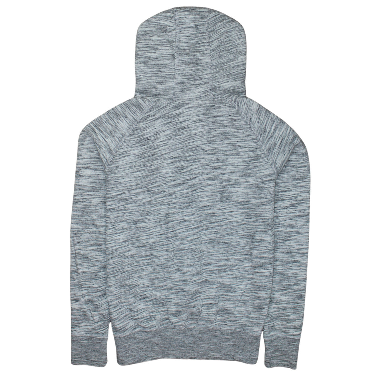 Adidas Women Grey Full Zip Hoodie Size 10 UK Hooded Sweatshirt