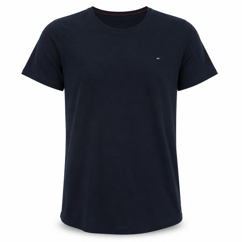 Tommy Jeans Men's Blue 2XL Crew Neck Short Sleeve Cotton T-Shirt