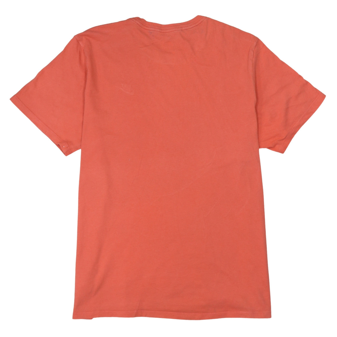 Nike Men's Orange XL Athletic Fit Crew Neck Cotton T-Shirt