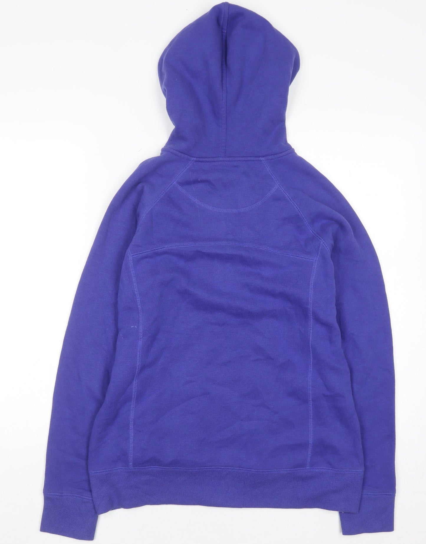 Tek Gear Men's Purple Full Zip Hoodie Size L Cotton Blend