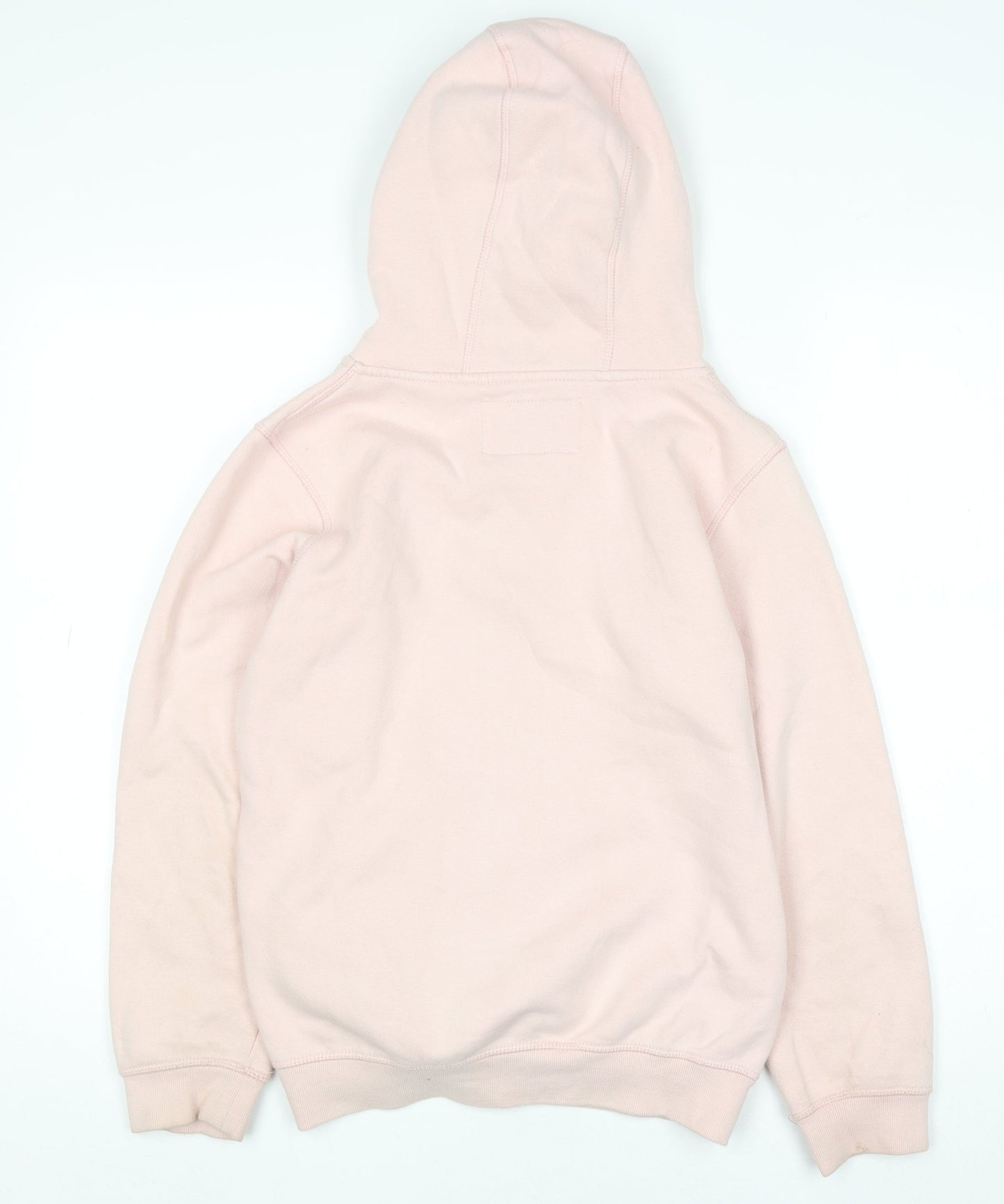 Jack Wills Girls Pink Full Zip Logo Hoodie 11-12 Years