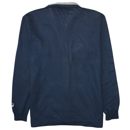 Champion Mens Blue 2XL Full Zip Fleece Sweatshirt Jacket