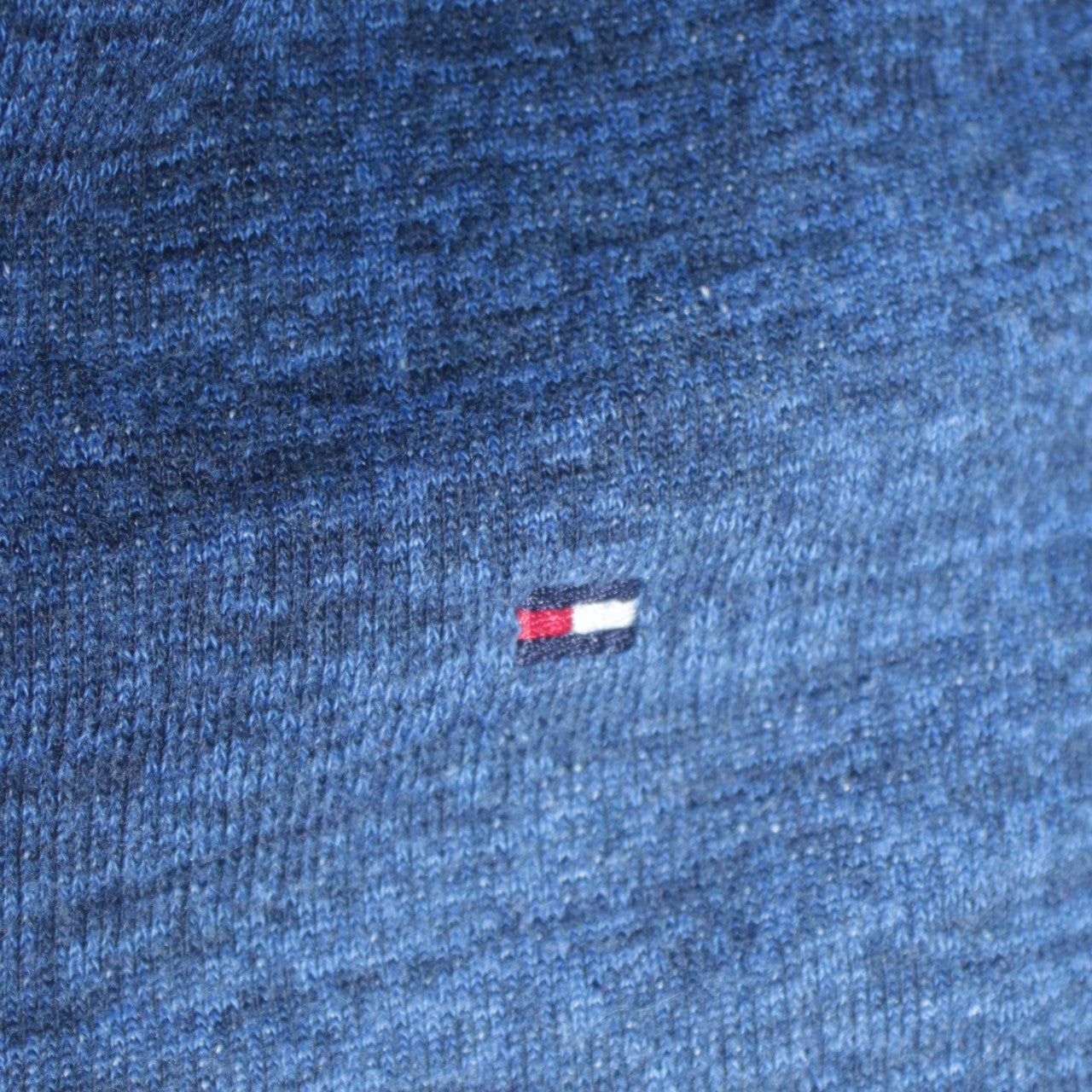 Tommy Hilfiger Men's Blue Crew Neck Regular Fit Sweatshirt L