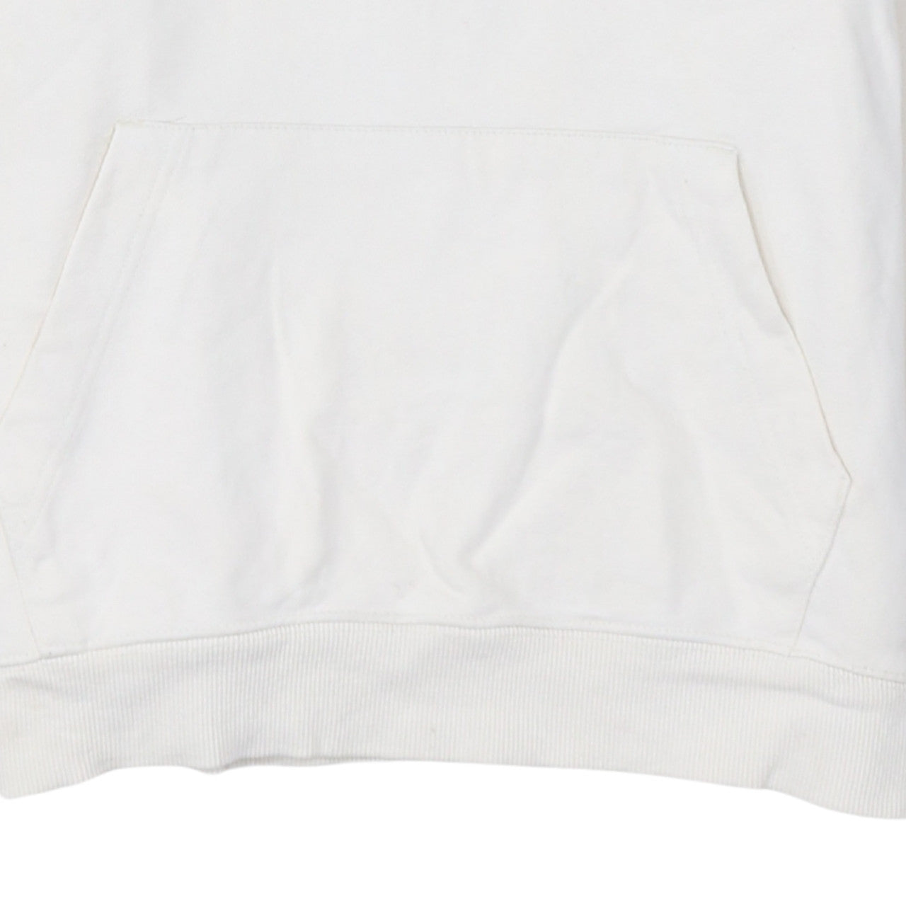 Nike Womens White Small Pullover Hoodie 100% Cotton Logo Print
