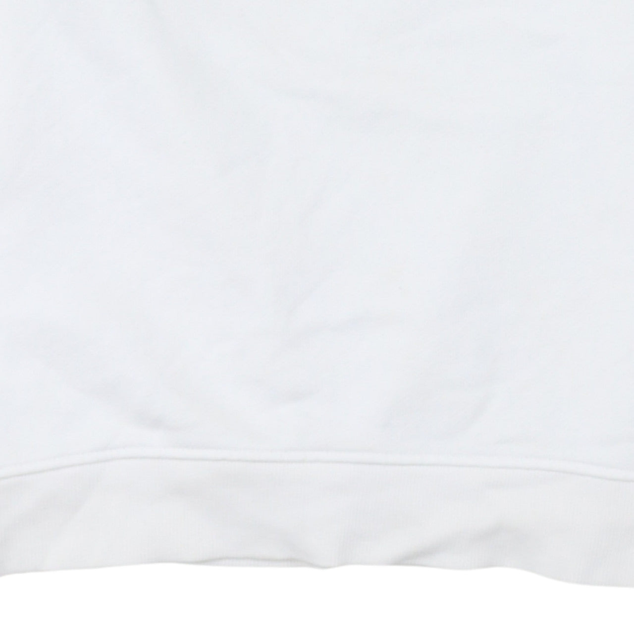 Tommy Jeans Men's White Embroidered Logo Pullover Sweatshirt M
