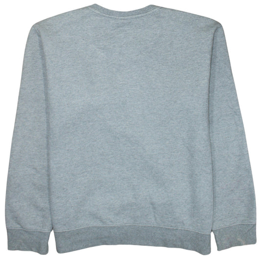 Timberland Men's Grey XL Pullover Sweatshirt Crew Neck Logo
