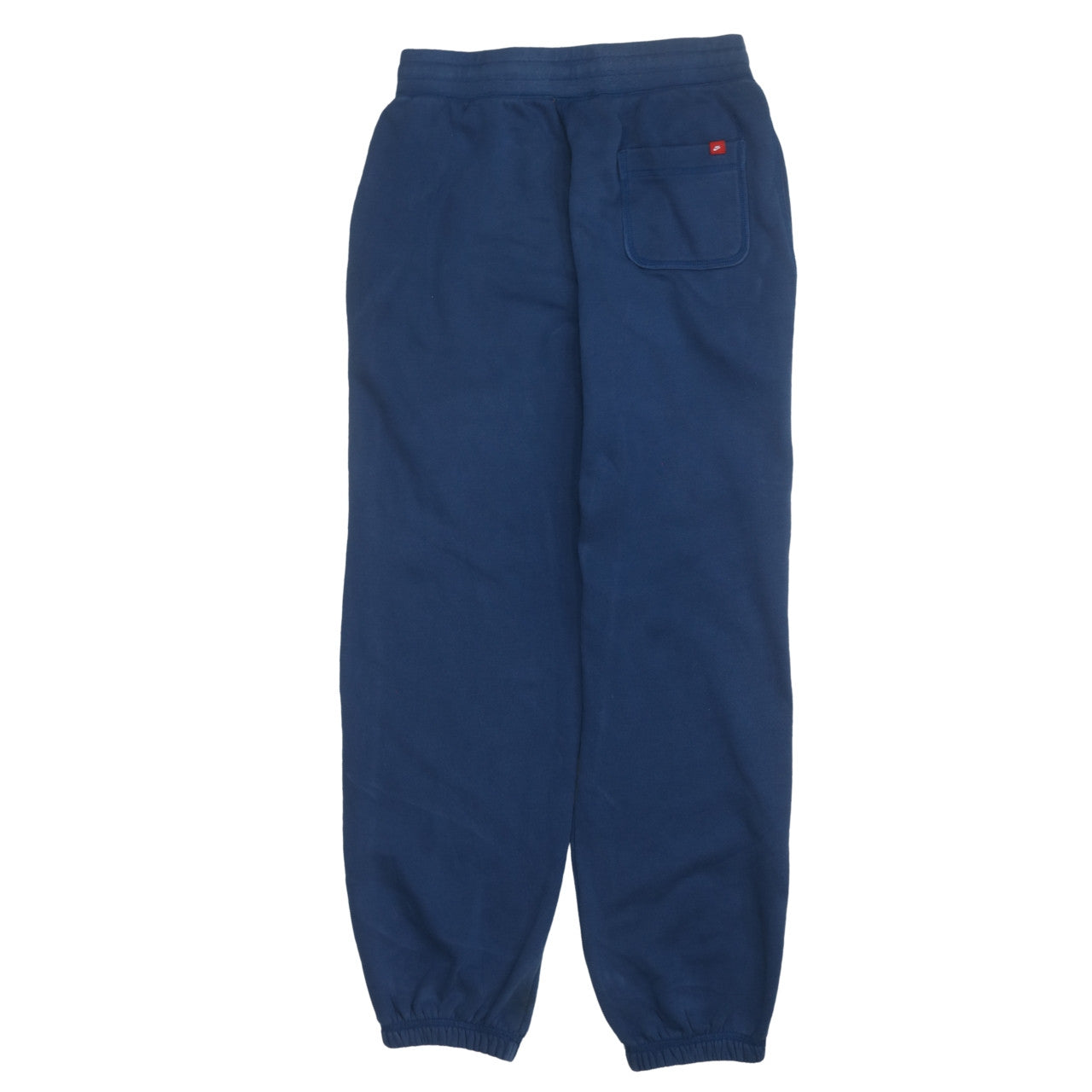 Nike Men Blue Regular Fit Jogger Sweatpants M Cotton Blend Tapered
