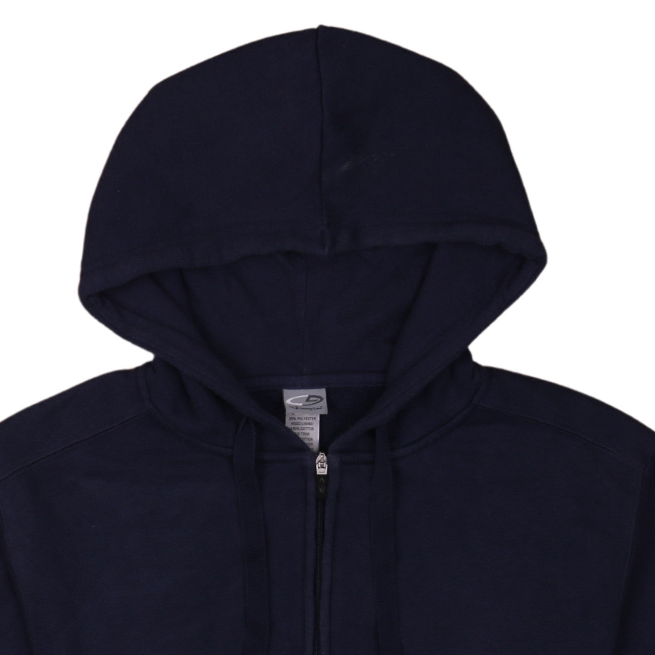 Champion Men's Blue Full Zip Hoodie Size S