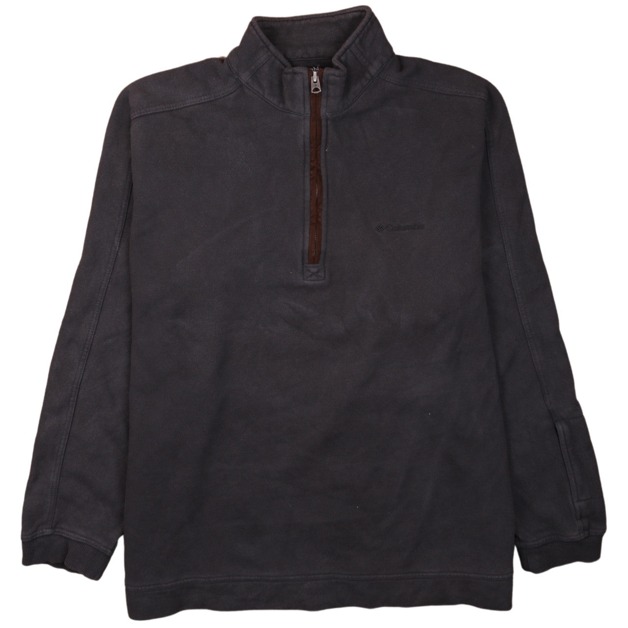 Columbia Men's Black XL Fleece 1/4 Zip Pullover Sweatshirt
