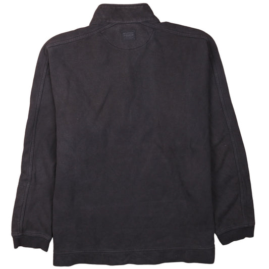 Columbia Men's Black XL Fleece 1/4 Zip Pullover Sweatshirt